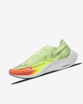 Zapatillas Running Nike ZoomX Vaporfly Next% 2 Hombre Naranjas Verde | AR4989