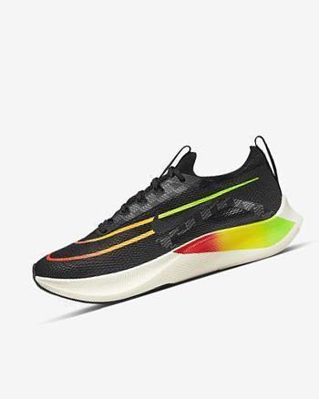 Zapatillas Running Nike Zoom Fly 4 Hombre Negras Multicolor | AR2928