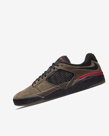 Zapatillas Skate Nike SB Ishod Wair Hombre Verde Oliva Claro Verde Oliva Claro Rojas Negras | AR5471