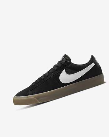 Zapatillas Skate Nike SB Zoom Blazer Low Pro GT Hombre Negras Negras Blancas Blancas | AR2806