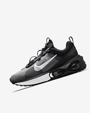 Zapatos Casuales Nike Air Max 2021 Hombre Negras Gris Blancas | AR2493