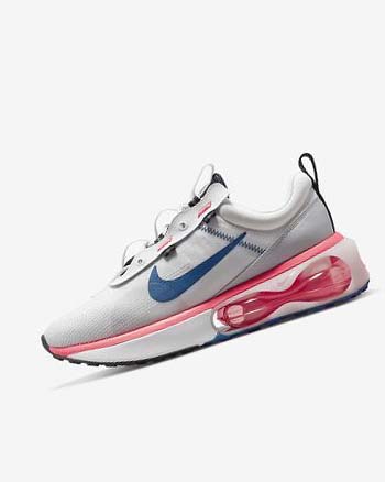 Zapatos Casuales Nike Air Max 2021 Hombre Blancas Rojas Negras Azules | AR4666