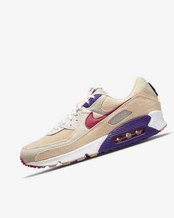 Zapatos Casuales Nike Air Max 90 Hombre Rosas | AR4986