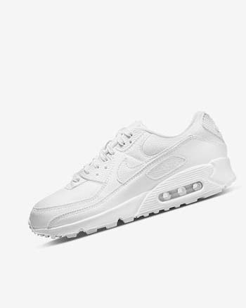 Zapatos Casuales Nike Air Max 90 Mujer Blancas Blancas Blancas | AR4587