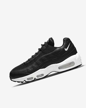 Zapatos Casuales Nike Air Max 95 Mujer Negras Blancas | AR5285