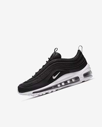 Zapatos Casuales Nike Air Max 97 Niña Negras Blancas | AR2975