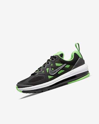 Zapatos Casuales Nike Air Max Genome Niño Negras Gris Verde | AR4761