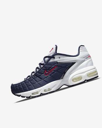 Zapatos Casuales Nike Air Max Tailwind V SP Hombre Azul Marino Plateadas Blancas Rojas | AR5096