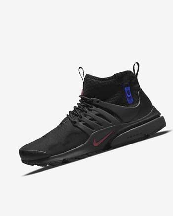 Zapatos Casuales Nike Air Presto Mid Utility Hombre Negras Gris Oscuro Azules Rojas | AR2723