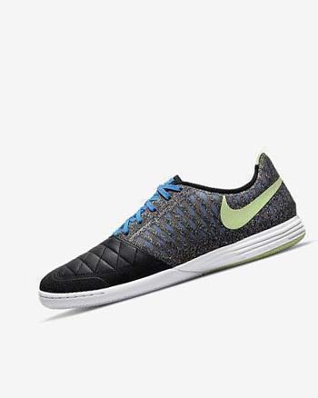 Zapatos De Fútbol Nike Lunar Gato II IC Hombre Negras Azules Claro Verde Claro | AR4938