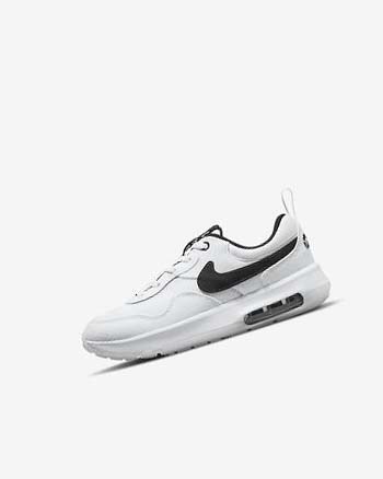 Zapatos Nike Air Max Motif Niña Blancas Blancas Negras | AR5599