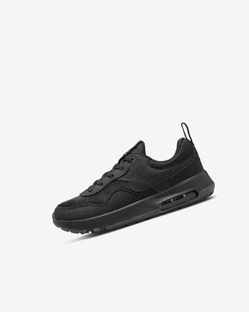 Zapatos Nike Air Max Motif Niña Negras Gris Oscuro Negras | AR2409