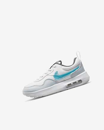 Zapatos Nike Air Max Motif Niño Blancas Blancas Azules Gris | AR5462