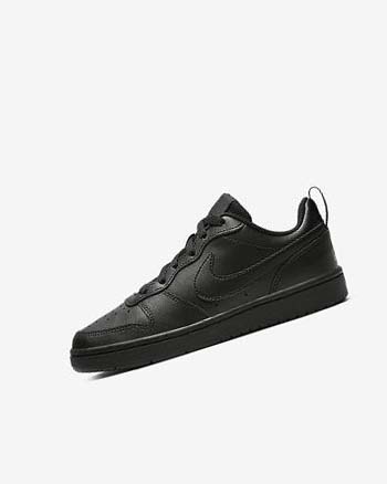 Zapatos Nike Court Borough Low 2 Niña Negras Negras Negras | AR2909