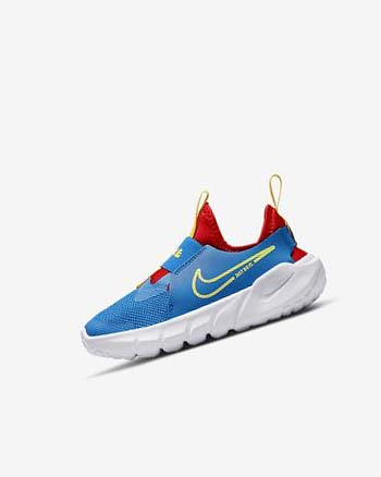 Zapatos Nike Flex Runner 2 Niño Azules Rojas Doradas Verde | AR5427