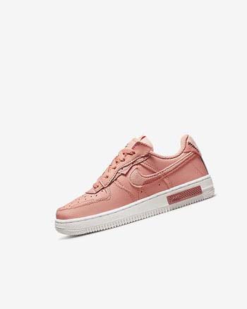 Zapatos Nike Force 1 Fontanka Niña Blancas Rojas Rosas Verde Menta | AR2553