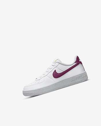 Zapatos Nike Force 1 Next Nature Niña Blancas Plateadas | AR4729