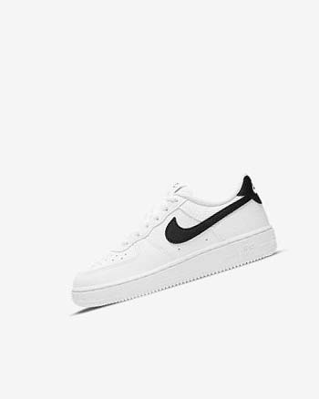 Zapatos Nike Force 1 Niña Blancas Negras | AR2449