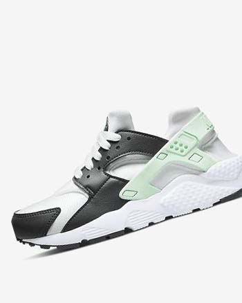 Zapatos Nike Huarache Run Niña Blancas Verde Menta | AR2604