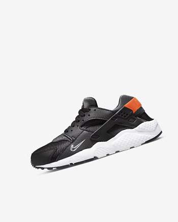 Zapatos Nike Huarache Run Niña Negras Naranjas Gris Blancas | AR4558