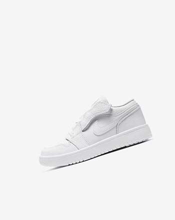 Zapatos Nike Jordan 1 Low Alt Niño Blancas Blancas Blancas | AR3002