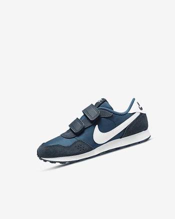 Zapatos Nike MD Valiant Niña Azul Marino Blancas | AR2875