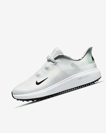 Zapatos de Golf Nike React Ace Tour Mujer Blancas Plateadas Verde Menta Negras | AR5429