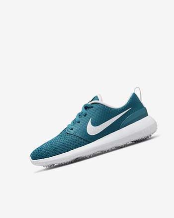 Zapatos de Golf Nike Roshe G Jr. Niño Negras Blancas | AR4964