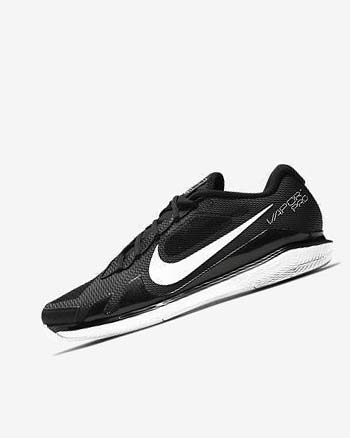 Zapatos de Tenis Nike Court Air Zoom Vapor Pro Hombre Negras Blancas | AR5323