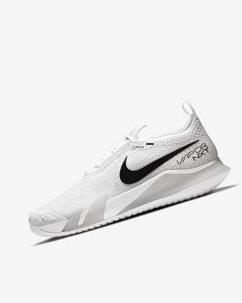 Zapatos de Tenis Nike Court React Vapor NXT Hombre Blancas Gris Negras | AR5486