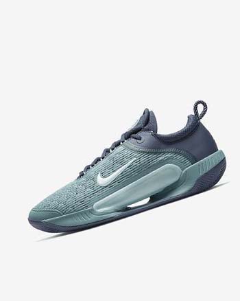 Zapatos de Tenis Nike Court Zoom NXT Hombre Obsidian Verde Menta | AR5281