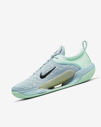 Zapatos de Tenis Nike Court Zoom NXT Mujer Verde Menta Obsidian | AR4696