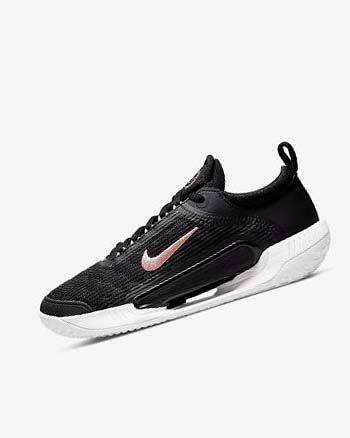 Zapatos de Tenis Nike Court Zoom NXT Mujer Negras Blancas Metal Rojas Marrones | AR5433